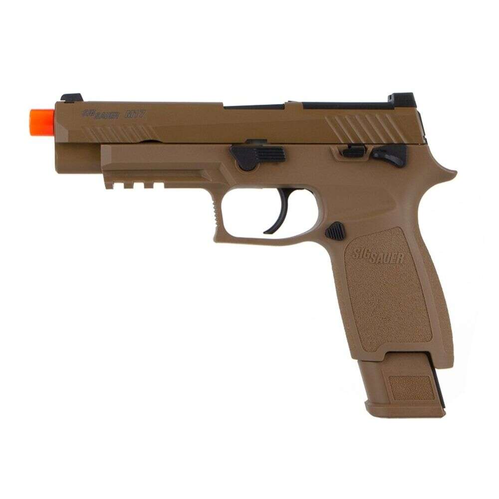 Handguns Sig Sauer Ready Series Sig AIRSOFT PROFORCE 6MM PLASTIC BB M17 COYOTE TAN GREEN GAS • Model: Ready Series